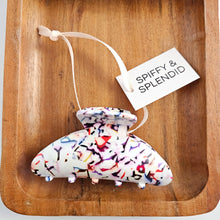 Load image into Gallery viewer, Carmen Hair Claw - Marble Confetti