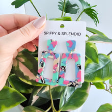 Load image into Gallery viewer, Avery Earrings - 80's Pastel