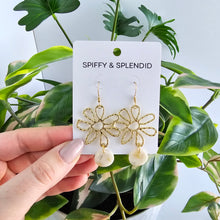 Load image into Gallery viewer, Maisy Earrings - Cream