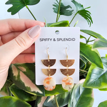 Load image into Gallery viewer, Elena Earrings - Orange Dream
