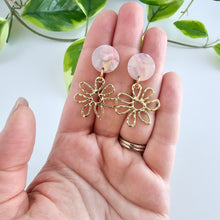 Load image into Gallery viewer, Lily Earrings - Iridescent Pastel