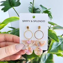 Load image into Gallery viewer, Wren Earrings - Peachy Pink
