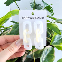 Load image into Gallery viewer, Tabitha Earrings - White & Beige