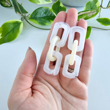 Load image into Gallery viewer, Tabitha Earrings - White & Beige