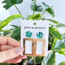 Load image into Gallery viewer, Rebecca Earrings - Sea Green