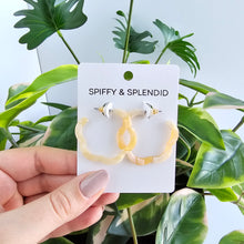 Load image into Gallery viewer, Posey Hoops - Sandy Beach