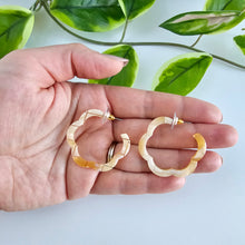 Load image into Gallery viewer, Posey Hoops - Sandy Beach