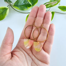 Load image into Gallery viewer, Iris Earrings Large - Iridescent Neon