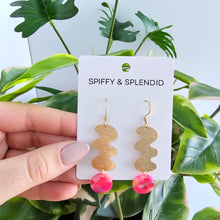 Load image into Gallery viewer, Hazel Earrings - Tropical Pink