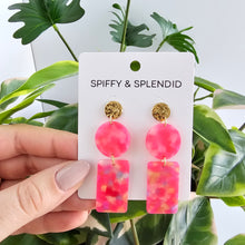 Load image into Gallery viewer, Nora Earrings - Tropical Pink