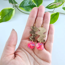 Load image into Gallery viewer, Hazel Earrings - Tropical Pink