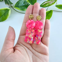 Load image into Gallery viewer, Nora Earrings - Tropical Pink