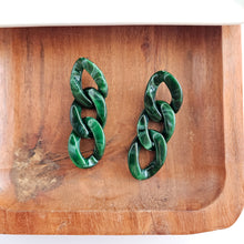 Load image into Gallery viewer, Brooklyn Earrings - Forest Green