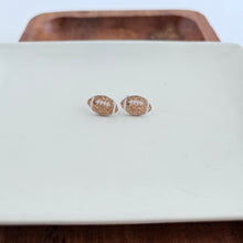 Load image into Gallery viewer, Glitter Football Studs