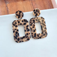 Load image into Gallery viewer, Margot Earrings - Cheetah