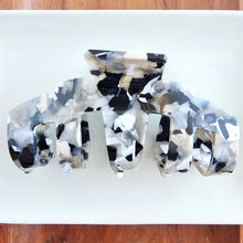 Load image into Gallery viewer, Catherine Hair Claw - Ivory & Slate