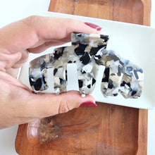 Load image into Gallery viewer, Catherine Hair Claw - Ivory & Slate