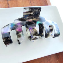 Load image into Gallery viewer, Catherine Hair Claw - Midnight Opal