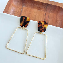 Load image into Gallery viewer, Ariana Earrings - Tortoise