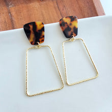 Load image into Gallery viewer, Ariana Earrings - Tortoise