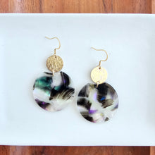 Load image into Gallery viewer, Zoey Earrings - Midnight Opal
