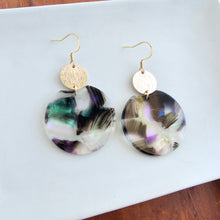 Load image into Gallery viewer, Zoey Earrings - Midnight Opal