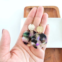 Load image into Gallery viewer, Zoey Earrings - Midnight Opal