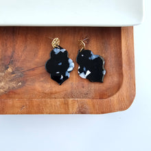 Load image into Gallery viewer, Natalia Earrings - Onyx Black