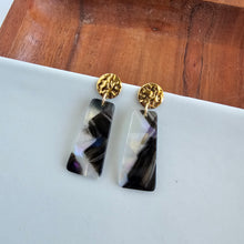 Load image into Gallery viewer, Mia Mini Earrings - Midnight Opal