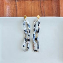 Load image into Gallery viewer, Charlotte Earrings - Ivory & Slate