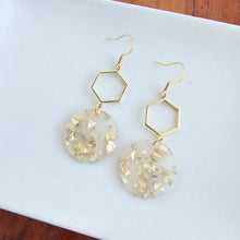 Load image into Gallery viewer, Layla Earrings - Gold Flake