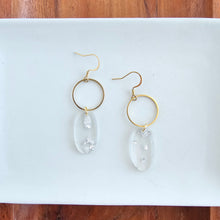 Load image into Gallery viewer, Rene Earrings - Silver Foil