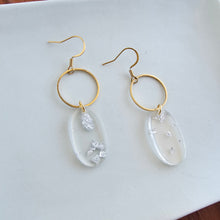Load image into Gallery viewer, Rene Earrings - Silver Foil