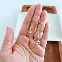 Load image into Gallery viewer, Rene Earrings - Silver Foil