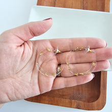 Load image into Gallery viewer, Camy Hoops - Gold Foil
