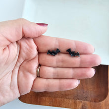 Load image into Gallery viewer, Bat Studs - Black