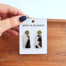 Load image into Gallery viewer, Mia Mini Earrings - Midnight Opal