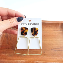 Load image into Gallery viewer, Ariana Earrings - Tortoise