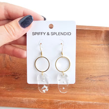 Load image into Gallery viewer, Rene Earrings - Silver Foil