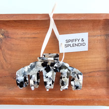 Load image into Gallery viewer, Catherine Hair Claw - Ivory & Slate