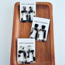 Load image into Gallery viewer, Avery Earrings - Midnight Opal