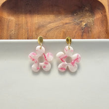 Load image into Gallery viewer, Daisy Earrings - Cherry Blossom