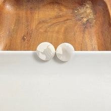 Load image into Gallery viewer, Sophie Studs - Breezy White