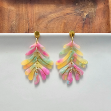 Load image into Gallery viewer, Petite Palm Earrings - Tropical Delight