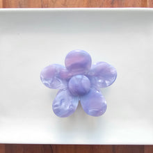 Load image into Gallery viewer, Flower Power Hair Claw - Lavender Haze