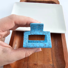 Load image into Gallery viewer, Carly Hair Claw - Turquoise