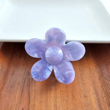 Load image into Gallery viewer, Flower Power Hair Claw - Lavender Haze