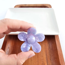 Load image into Gallery viewer, Flower Power Hair Claw - Lavender Haze