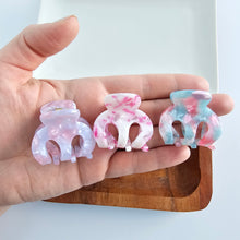 Load image into Gallery viewer, Claire Hair Claw Trio - Secret Garden, Cherry Blossom, and Enchanted