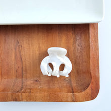 Load image into Gallery viewer, Claire Hair Claw Trio - Turquoise, Breezy White, and Ocean Waves